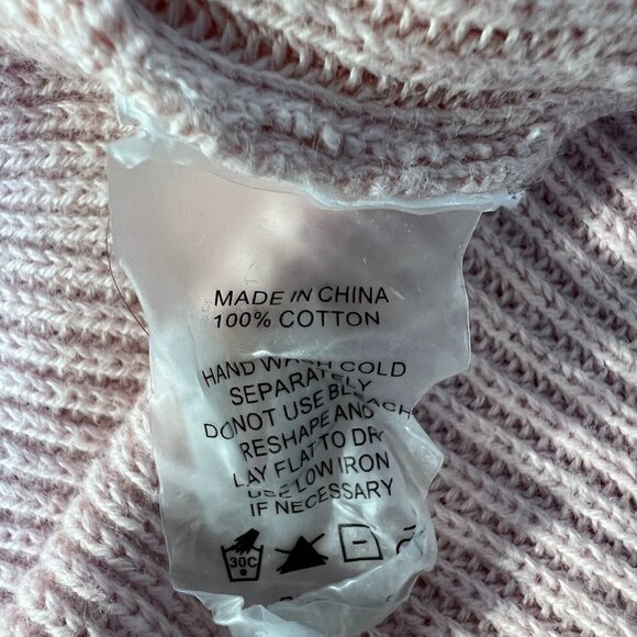 Vince Camuto Pullover Ribbed Knit Bell Sleeve Sweater Women's L - Picture 5 of 5